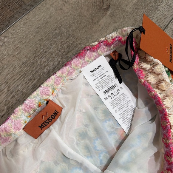 Missoni Multicolor Crochet Knit Wide-Leg Palazzo Pants NWT - Picture 5 of 8